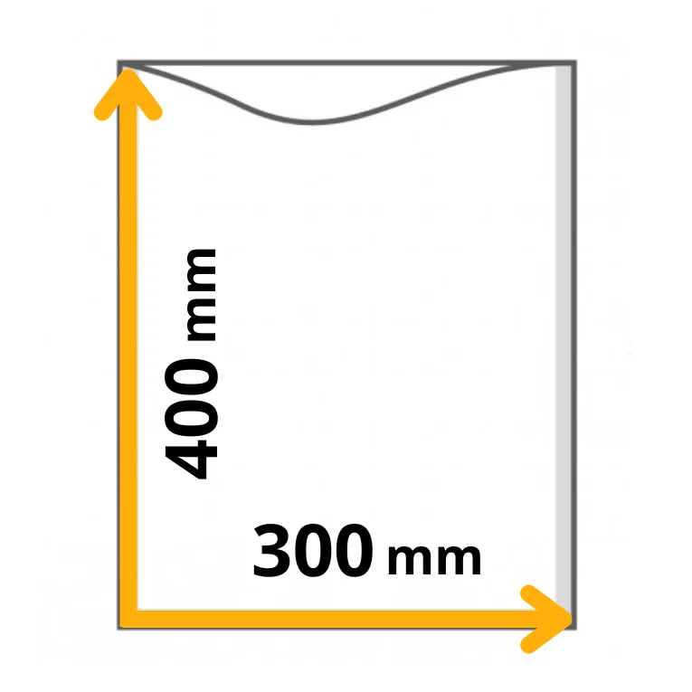 myvac busta sottovuoto liscia, 200my, 300x400mm myvac busta sottovuoto liscia, 200my, 300x400mm